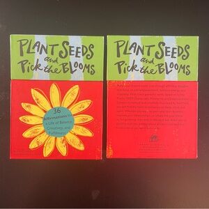 Plant Seeds and Pick the Blooms Affirmation Cards - 2 pack!